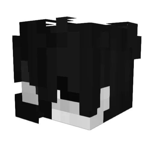 HobitMonkey Minecraft avatar head, 3D render