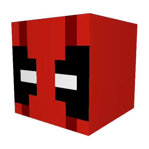 Hobnobs69 Minecraft avatar head, 3D render