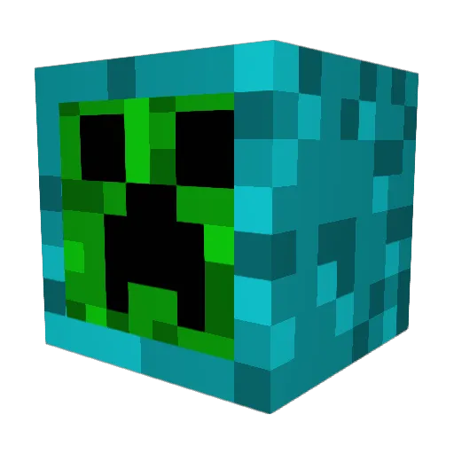 Hobodomis Minecraft avatar head, 3D render