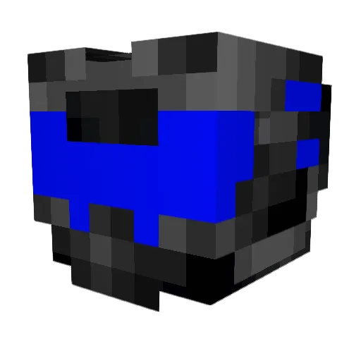 Hoboknows Minecraft avatar head, 3D render