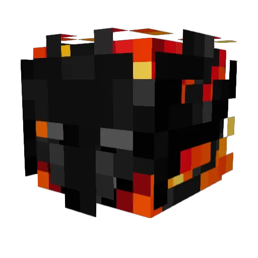 Hochexekutor Minecraft avatar head, 3D render