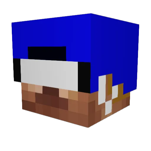 HockeyMan99 Minecraft avatar head, 3D render