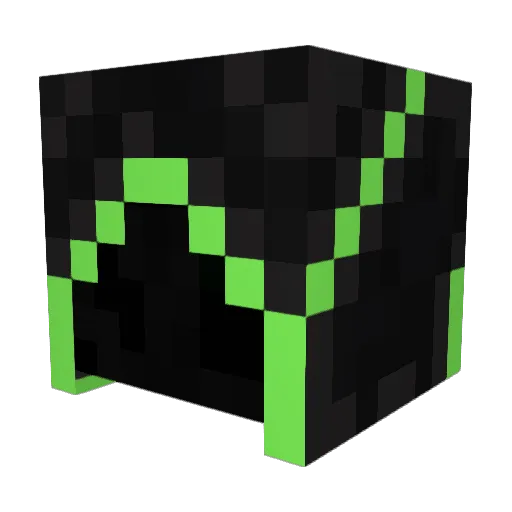 Hockeygod7 Minecraft avatar head, 3D render