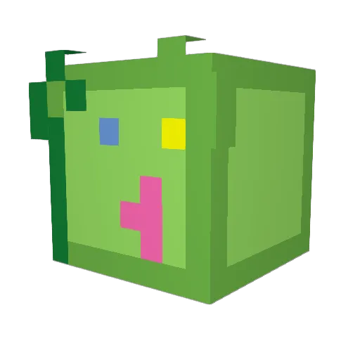Hocko4725 Minecraft avatar head, 3D render