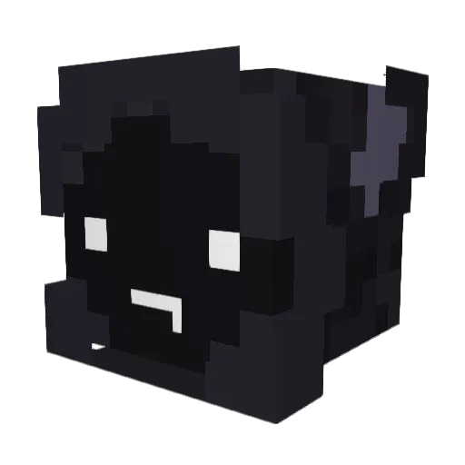 Hocuscrafts Minecraft avatar head, 3D render