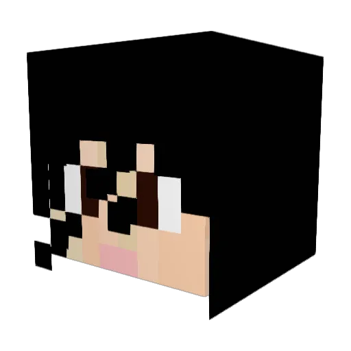 Hodmaster Minecraft avatar head, 3D render