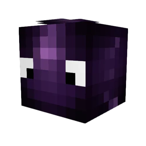 Hodocus Minecraft avatar head, 3D render