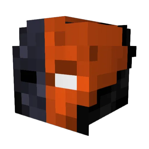 Hoek10 Minecraft avatar head, 3D render