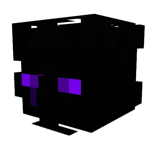 Hofi999 Minecraft avatar head, 3D render