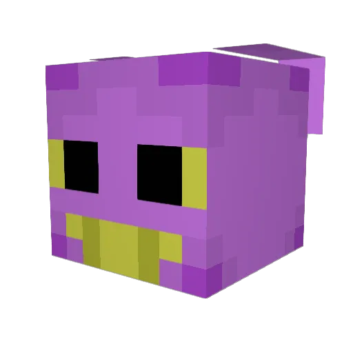 HogCranker1 Minecraft avatar head, 3D render