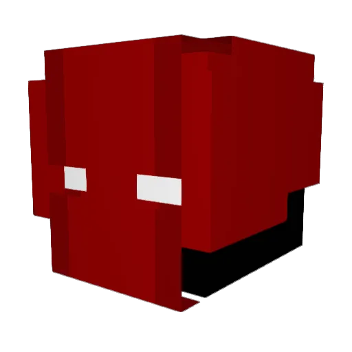 Hogeez05 Minecraft avatar head, 3D render