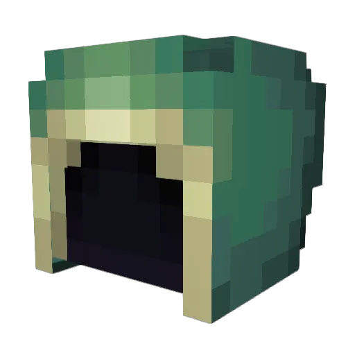 HoggButcher05 Minecraft avatar head, 3D render