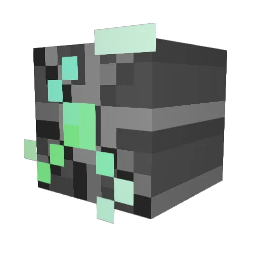 Hogire Minecraft avatar head, 3D render
