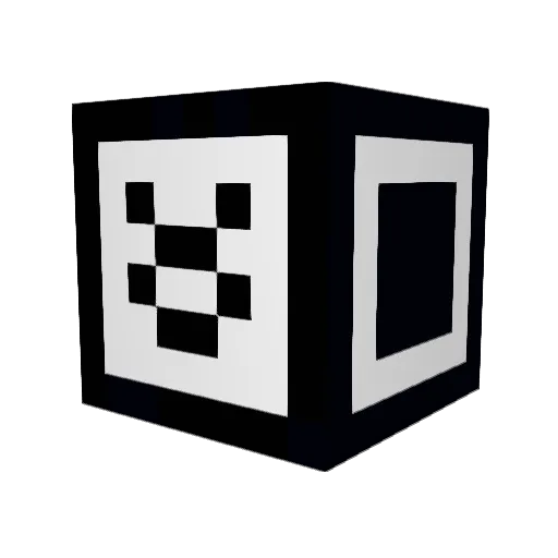 Hogran Minecraft avatar head, 3D render