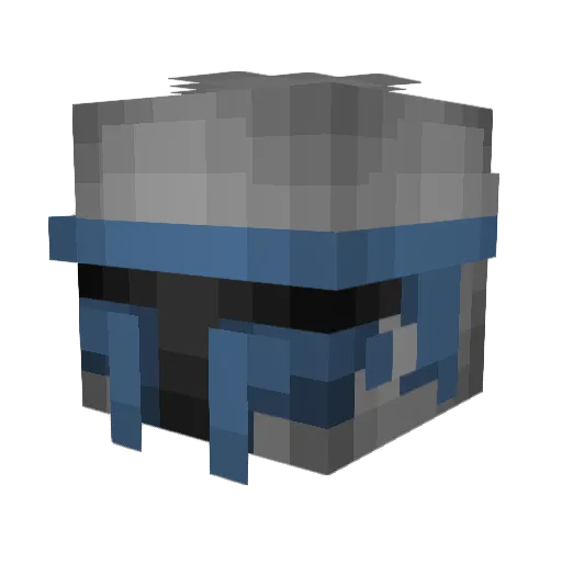 HolasoyMarcos7 Minecraft avatar head, 3D render