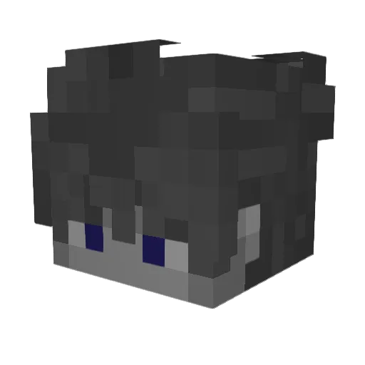 HoldMyTyenn Minecraft avatar head, 3D render