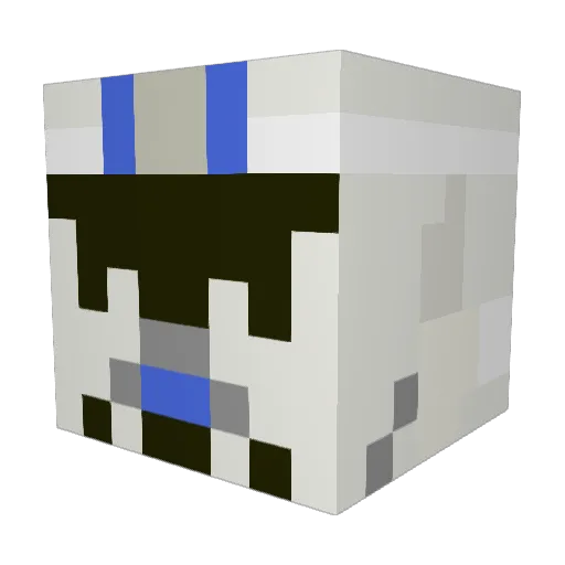 Hold_Dat Minecraft avatar head, 3D render