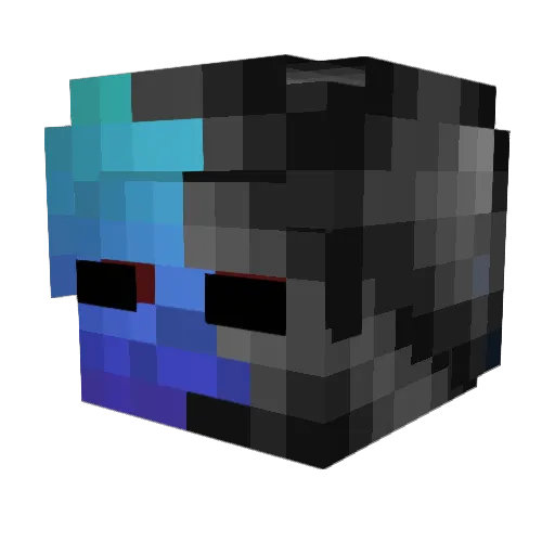 Hold_de_Beer Minecraft avatar head, 3D render