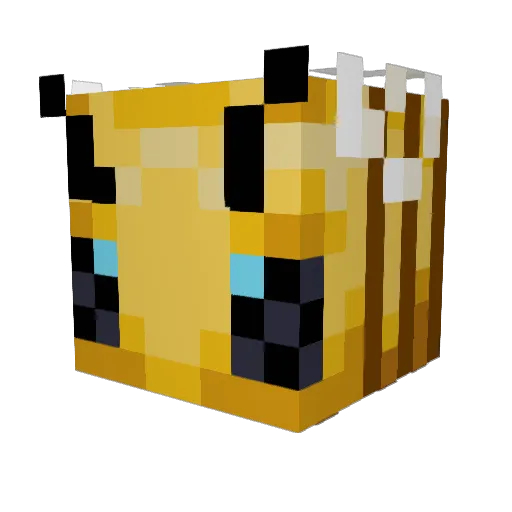 HolgerDolker Minecraft avatar head, 3D render