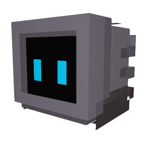 Holiday0028 Minecraft avatar head, 3D render