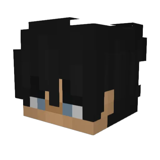 HolidayRaindeer Minecraft avatar head, 3D render