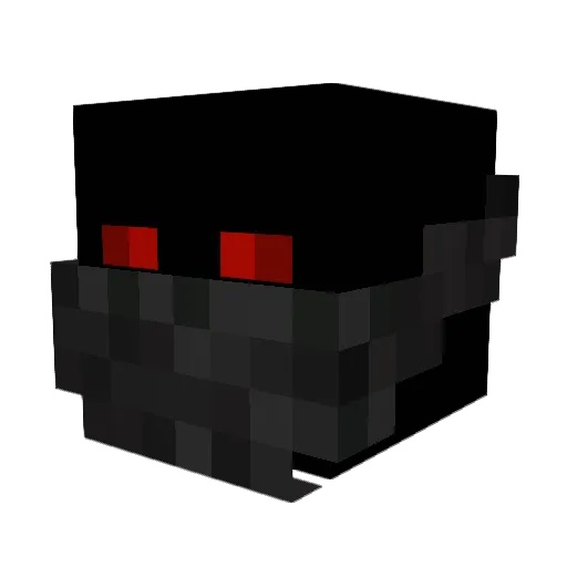 HollerDemon Minecraft avatar head, 3D render