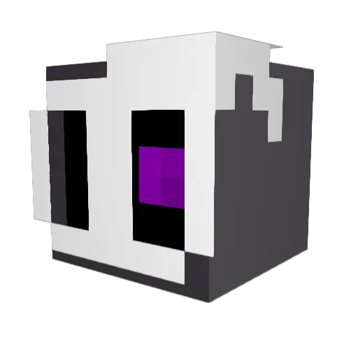 Minecraft-Avatar von HollowKnight_13: Kopf als 3D-Render