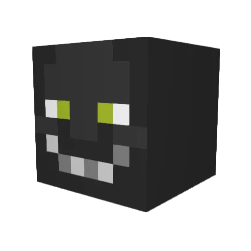 HollowMeme Minecraft avatar head, 3D render