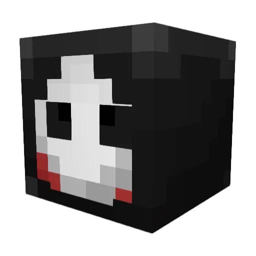 Hollow_Marble Minecraft avatar head, 3D render