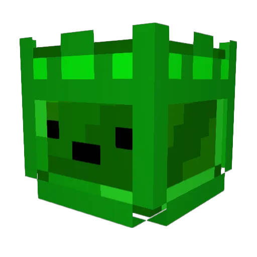 HollowedEyes Minecraft avatar head, 3D render