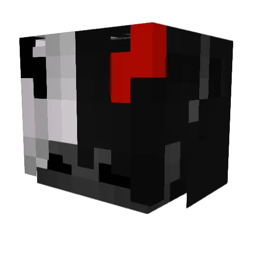 HollyStreak Minecraft avatar head, 3D render