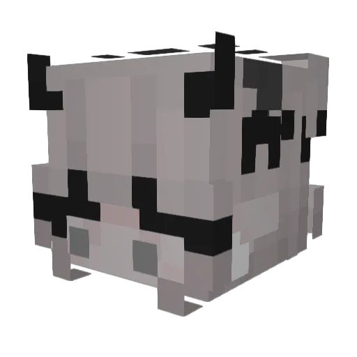 Holmer111 Minecraft avatar head, 3D render