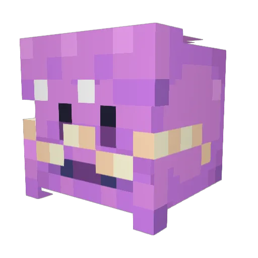 HolosArt Minecraft avatar head, 3D render