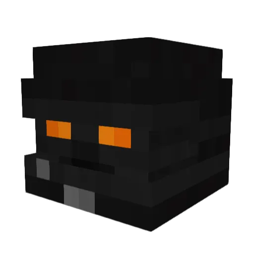 Holozane Minecraft avatar head, 3D render