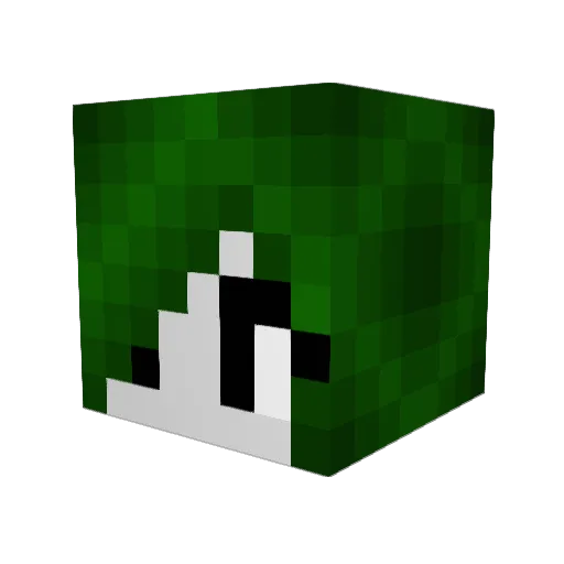Holsworth Minecraft avatar head, 3D render