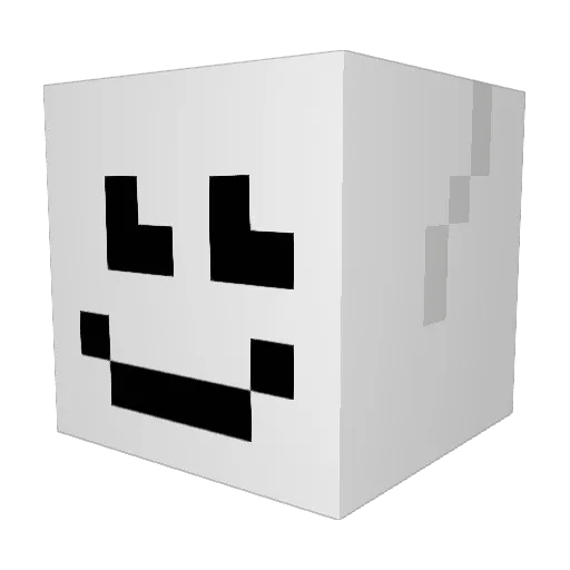 Holy0108 Minecraft avatar head, 3D render