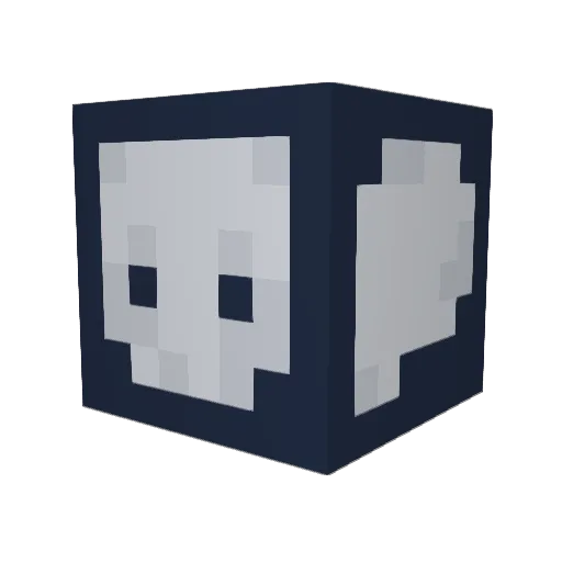 HolyBiscuit04 Minecraft avatar head, 3D render