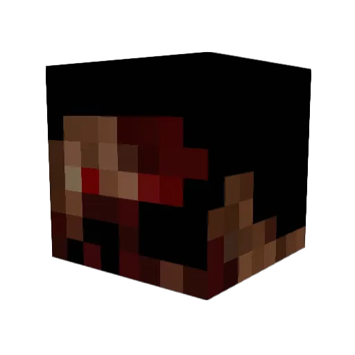 HolyEnvyEgg Minecraft avatar head, 3D render