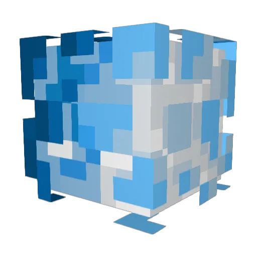 HolyGraggle Minecraft avatar head, 3D render
