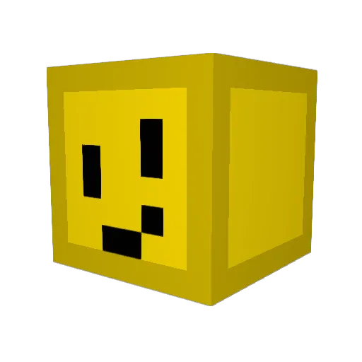 HolyHollyFom Minecraft avatar head, 3D render