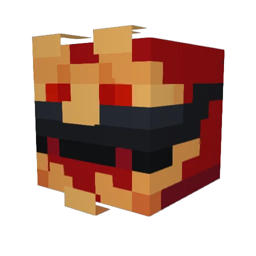 HolyKn1ght Minecraft avatar head, 3D render