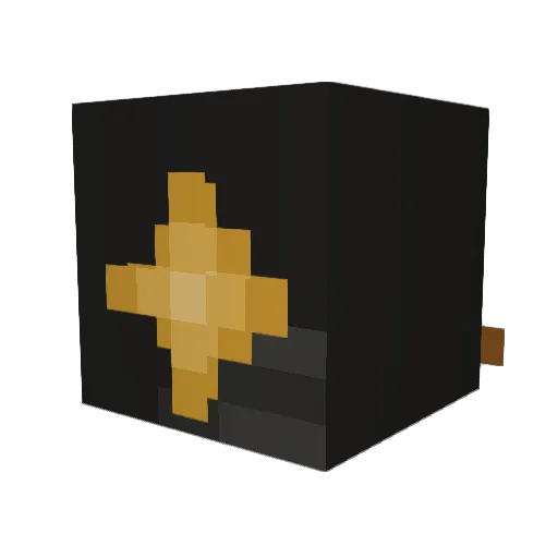 HolyMooly Minecraft avatar head, 3D render