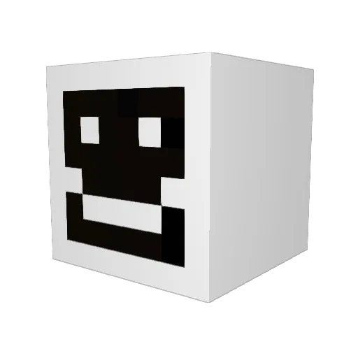 HolyTob Minecraft avatar head, 3D render