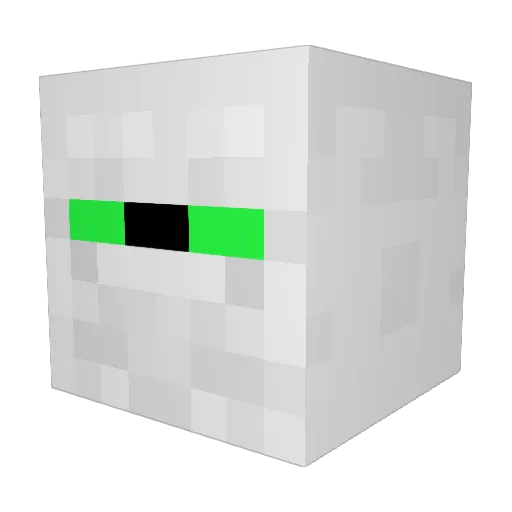 Holy_Knight Minecraft avatar head, 3D render