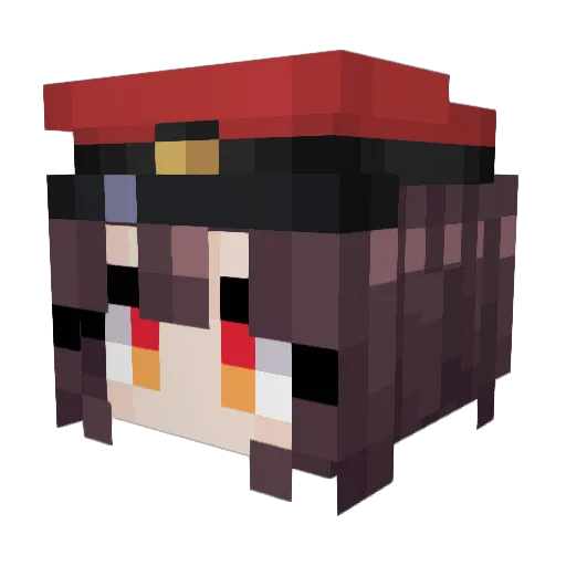 Holy_Micalus Minecraft avatar head, 3D render