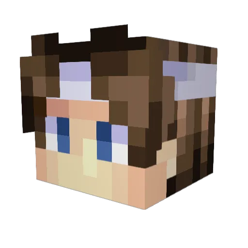 Holyhandgrenade4 Minecraft avatar head, 3D render