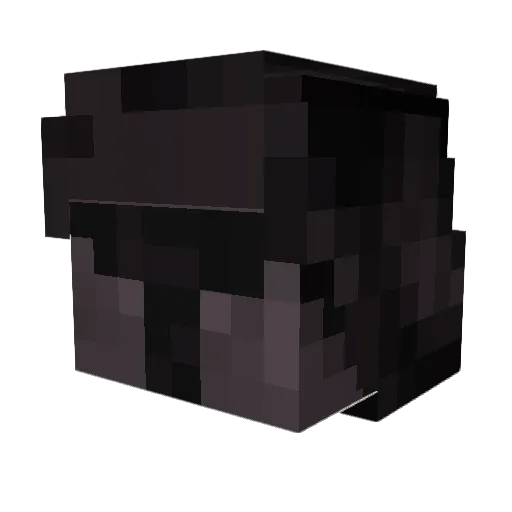 Holyshreck Minecraft avatar head, 3D render