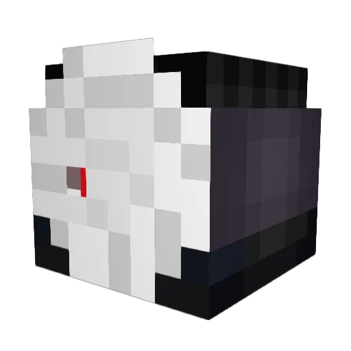 Holytractor1 Minecraft avatar head, 3D render