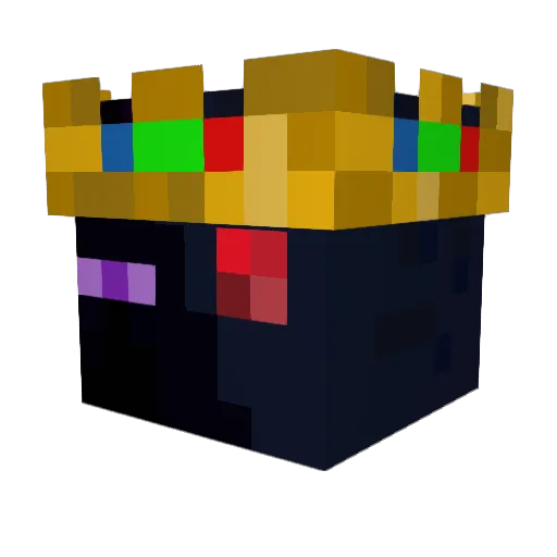 Homeclart Minecraft avatar head, 3D render