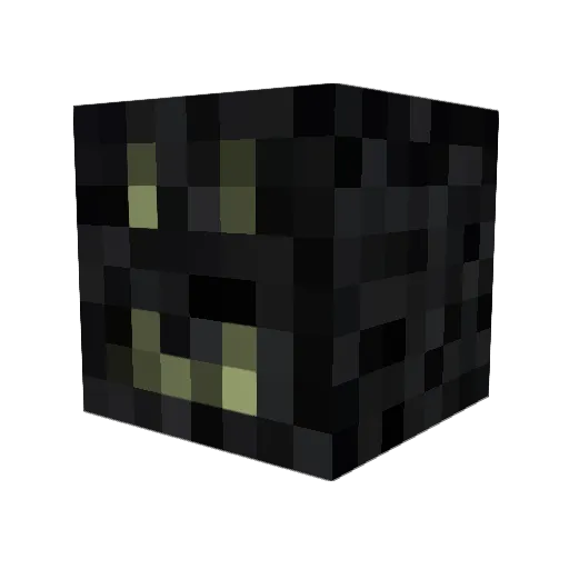 Homehboy Minecraft avatar head, 3D render